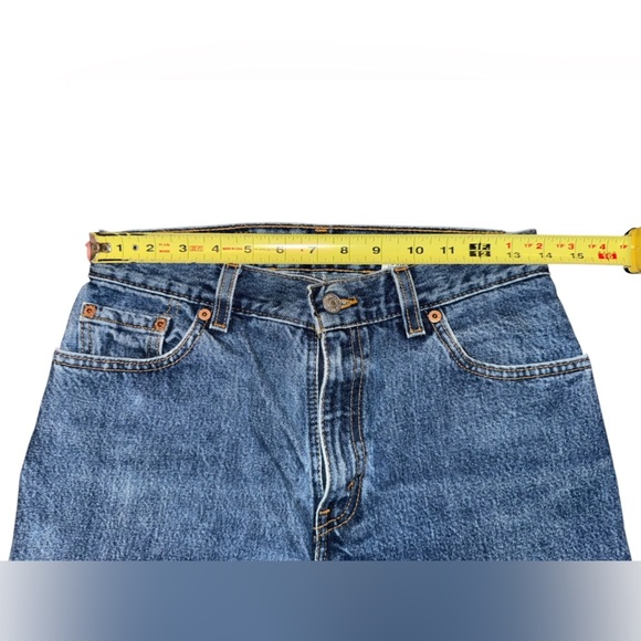 Levi’s 550 Relaxed Fit Tapered Leg Jeans Women’s Size 8 | Y2K Like MADE IN USA - Picture 7 of 9